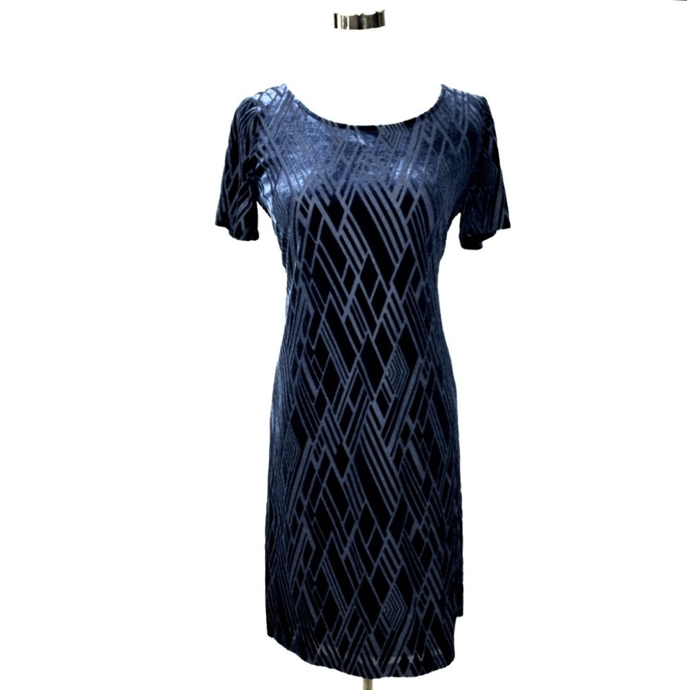 Fleur and Stone Velour Dress